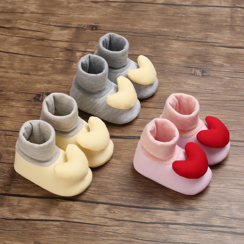 0-1Years Baby Warm and Velvet Shoes Boys Girls Winter Cotton Boots Thickened Children's Soft Soled Anti Slip Shoes