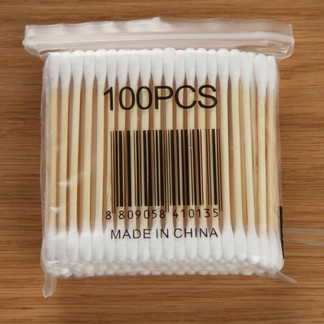 100pcs Double Head Wood Cotton Swab Nose Ears Cleaning Women Makeup Tools Lipstik Cotton Buds Tip Sticks Bastoncillos Oidos