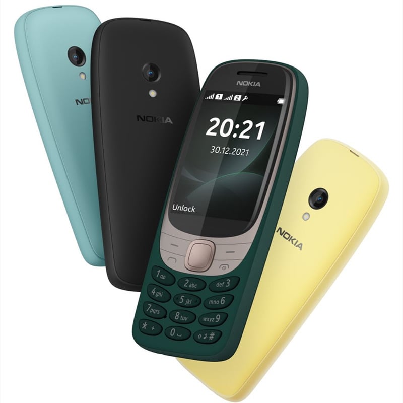 Nokia 6310 GSM non smartphone straight elderly dual card phone