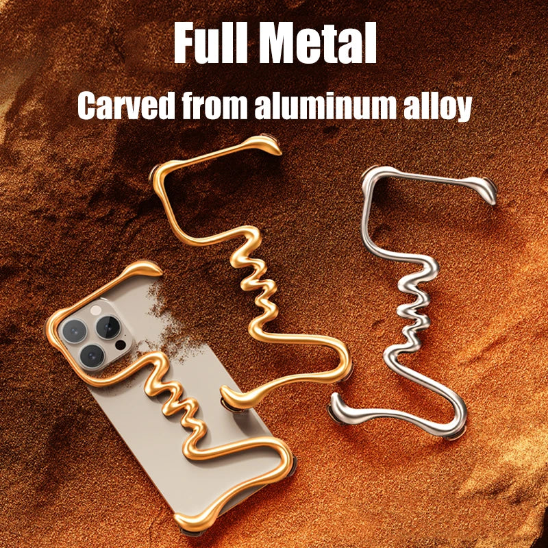 Metal Alloy Frameless iPhone Case
