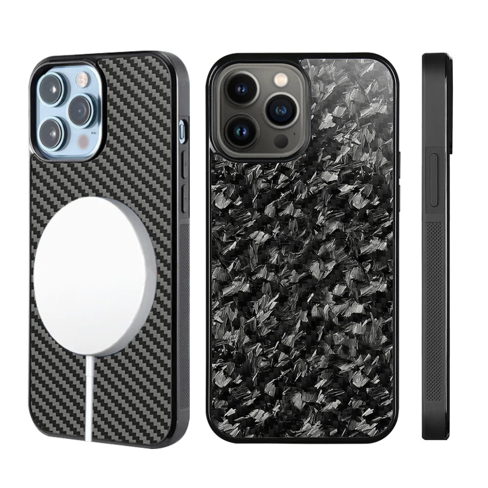 Magsafe Carbon Fiber Shockproof iPhone Case