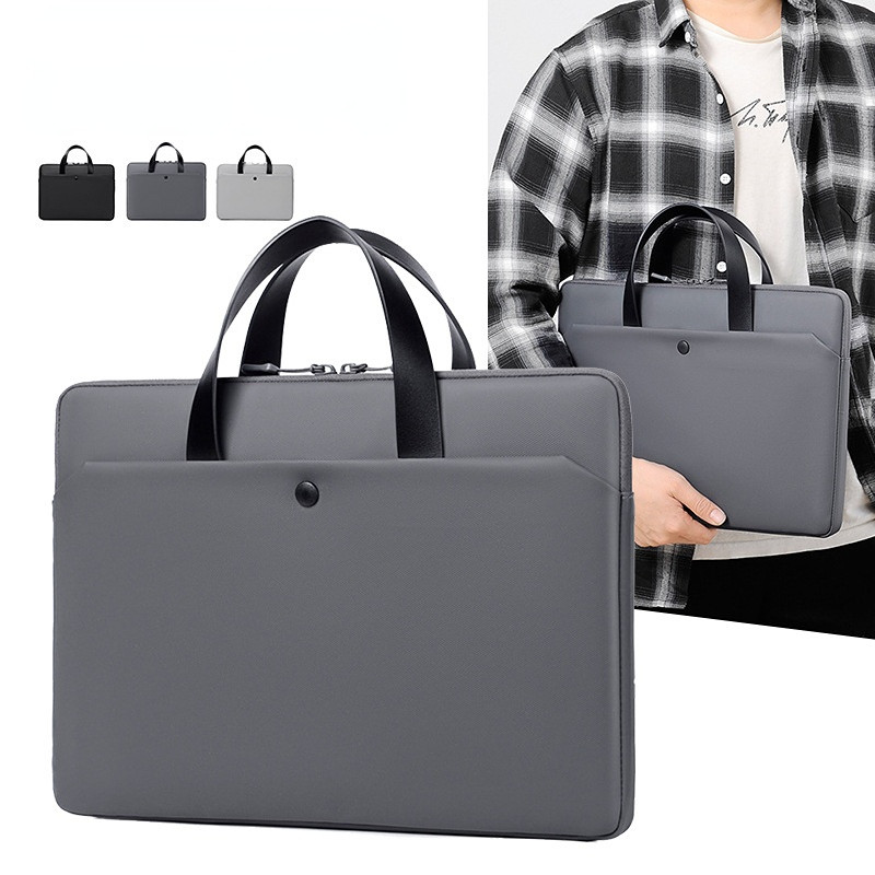 14.4 15.6 Inch Laptop Bag Waterproof Notebook Case Sleeve for Macbook Air Pro 13 15 HUAWEI HP DELL Business Handbag Briefcase