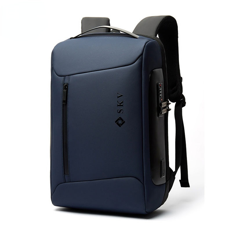 Fashion Business Backpack Men's USB Charging Anti-Theft Laptop Bag Large Capacity Men Waterproof Travel Backpacks Rucksack