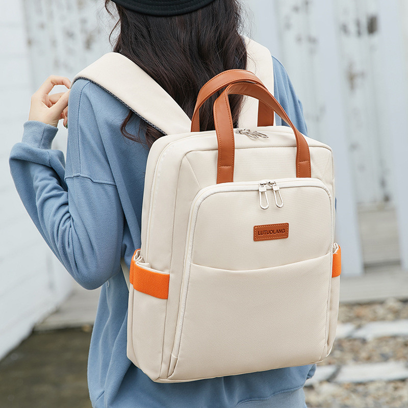 Women's Backpacks Simple Fashion Girls Laptop Backpack College Students School Backpack Computer Business Bag Rucksack