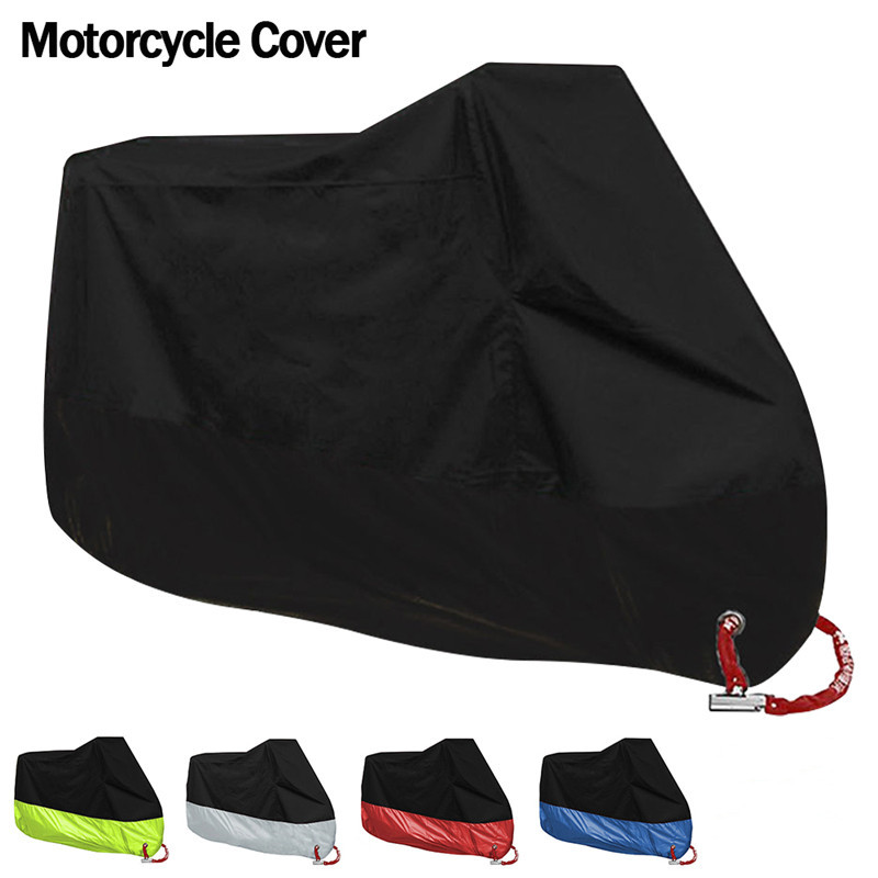 Motorcycle Cover Waterproof All Season Motorbike Cover Dustproof UV Protective Outdoor Indoor Moto Scooter Motorbike Rain Cover