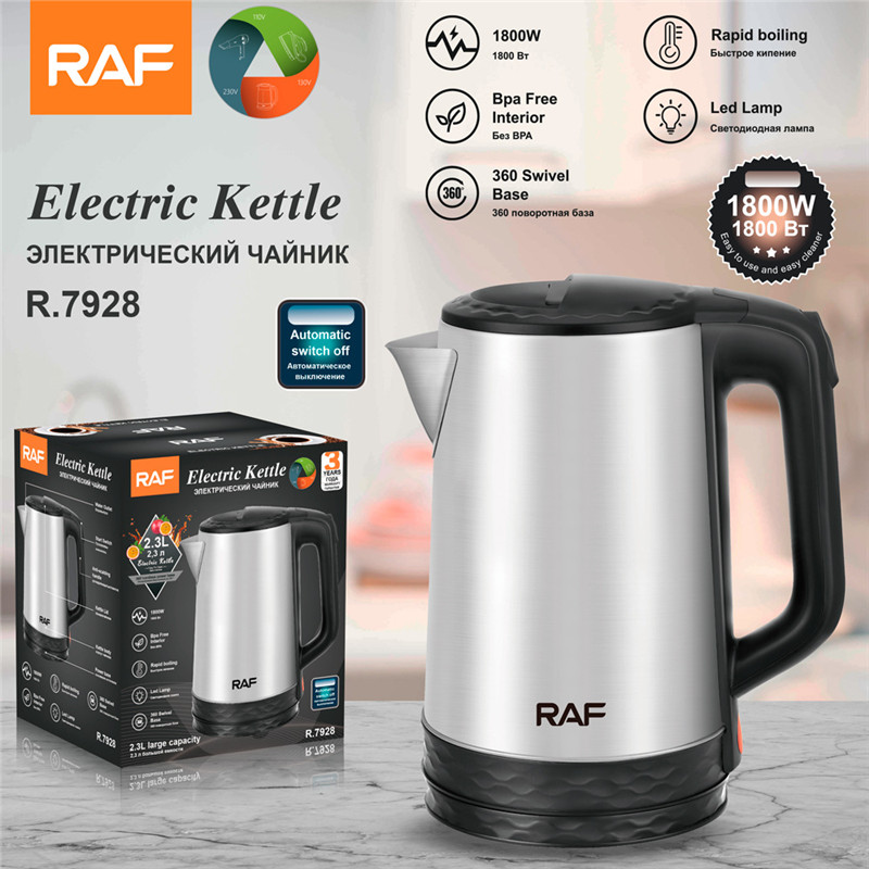2L Electric Kettle Stainless Steel Kitchen Appliances Smart Kettle Whistle Kettle Samovar Tea Coffee Thermo Pot Gift EU Plug