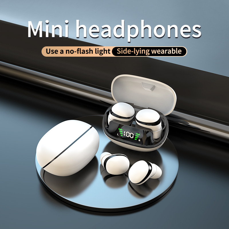 New Mini Invisible Headphone TWS Bluetooth Earphones Wireless Heaset HIFI Stereo Noise Reduction Earbuds for Android IOS Phones