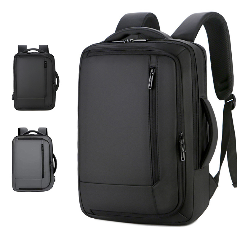 Fashion Business Backpacks 15.6 Inch Men Laptop Backpack Waterproof Male Travel Bag USB Charging Back Packs Notebook Bagpack