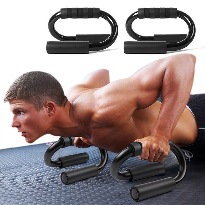 Metal Push Up Bar for Men and Women Non Slip Push Up Stands Pushup Bars for Pushups Muscle Strength Training Gym Home Workout