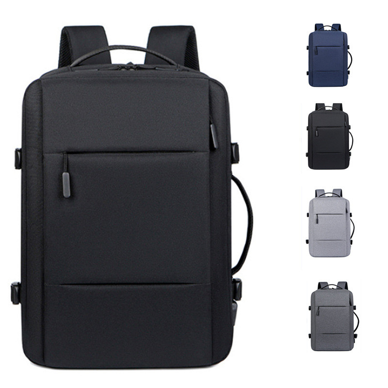 Fashion Laptop Backpack Mens Male Backpacks Business Notebook Waterproof Back Pack USB Charging Bags Travel Bagpack Rucksack