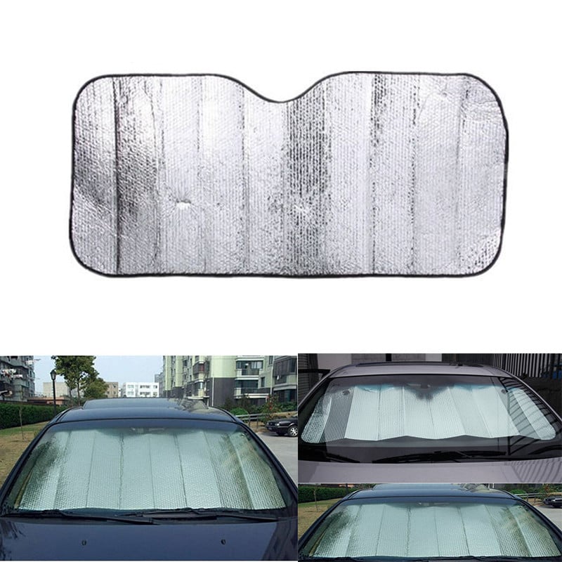 140*70cm UV Protection Shield Universal Front Rear Car Window Sunshade Visor Windshield Cover Auto Car Sun Shades Anti Snow Ice