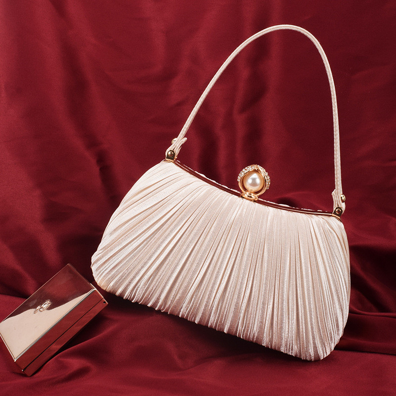 Fashion Evening Clutch Bag Purse and Handbag Luxury Designer Shoulder Bag Pearl Purse Female Banquet Bag Party Women's Tote Bags