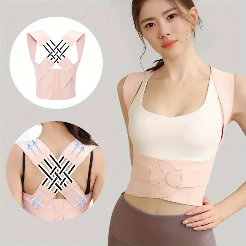 New Adult Posture Corrector Belt Breathable Back Correction Strap Women Men Back Support Sitting Position Correction Tool