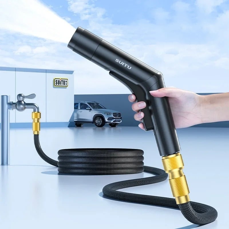 Adjustable Car Power Wash Spray High Pressure Washing Water Car Accessories Car Spray Nozzle Garden Spray Tool Cleaning Tool