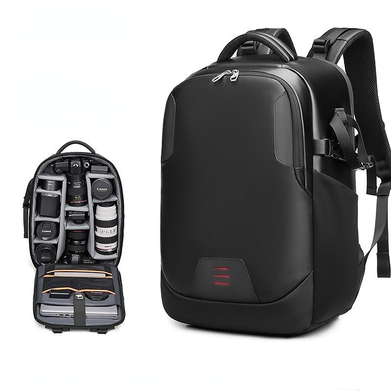 Large Capacity Camera Backpack Waterproof Photo Bag Professional Outdoor Drone Backpack For Canon Nikon SLR Lens Tripod Bag