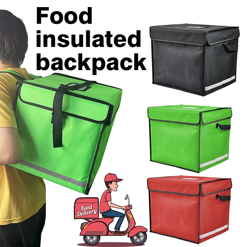Takeaway Delivery Insulated Bag Reusable Multifunction Food Delivery Backpack for Shopping Commercial Delivery Housheold Outdoor