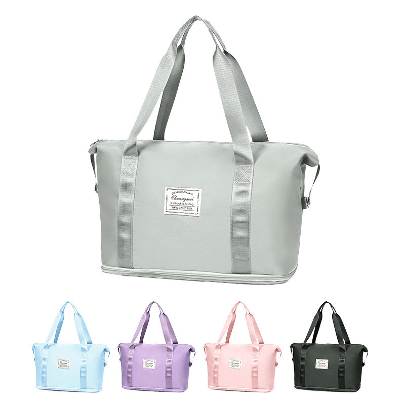 Large Capacity Folding Travel Bag Waterproof Luggage Tote Handbag Travel Duffle Bags Women Sports Gym Yoga Storage Bag Organizer
