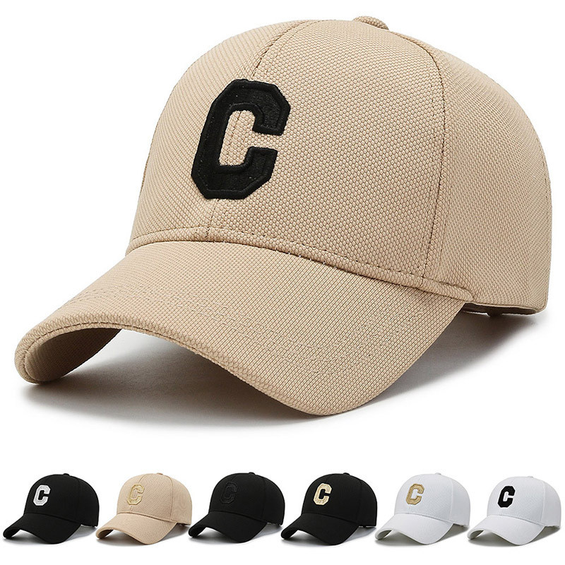 New Fashion Summer Baseball Cap Women Men Embroidery Letter Caps Cotton Snapback Sun Hats Unisex Solid Color Visor Hat