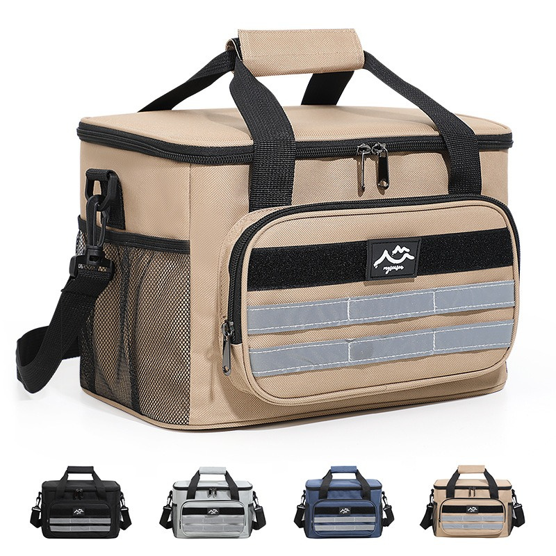 New Insulated Lunch Bag Large Capacity Thermal Lunch Box Outdoor Travel Picnic Thermal Food Carrier Cooler Lunch Bags