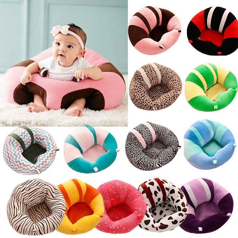 Portable Infants Baby Sofa Support Seat Cover Baby Plush Cotton Feeding Chair Soft Sofa Seat Learning To Sit Tool Baby Sofa Seat