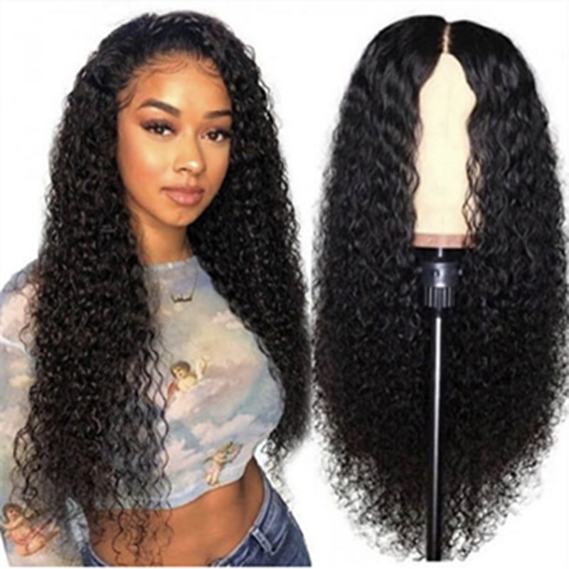 Brazilian Water Wave Lace Front Human Hair Wigs Front Lace Curly Wigs