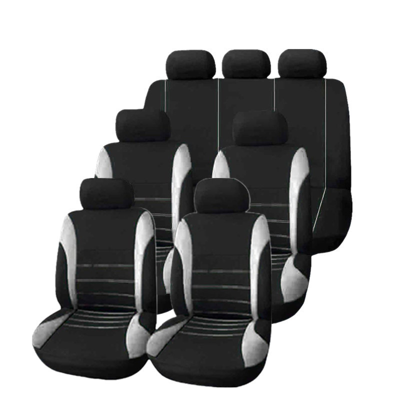 Universal 13 Pcs Car Seat Cover Auto Interior Decoration Protective Cushion Vehicle styling 7 Seats Automotive Seat Protector