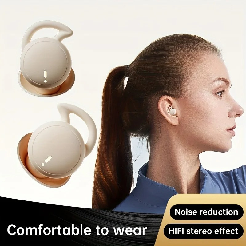 Mini Bluetooth Headphones Invisible Sleep Wireless Earbuds Noise Reduction Waterproof Earphones Build-in Mic In Ear Headset