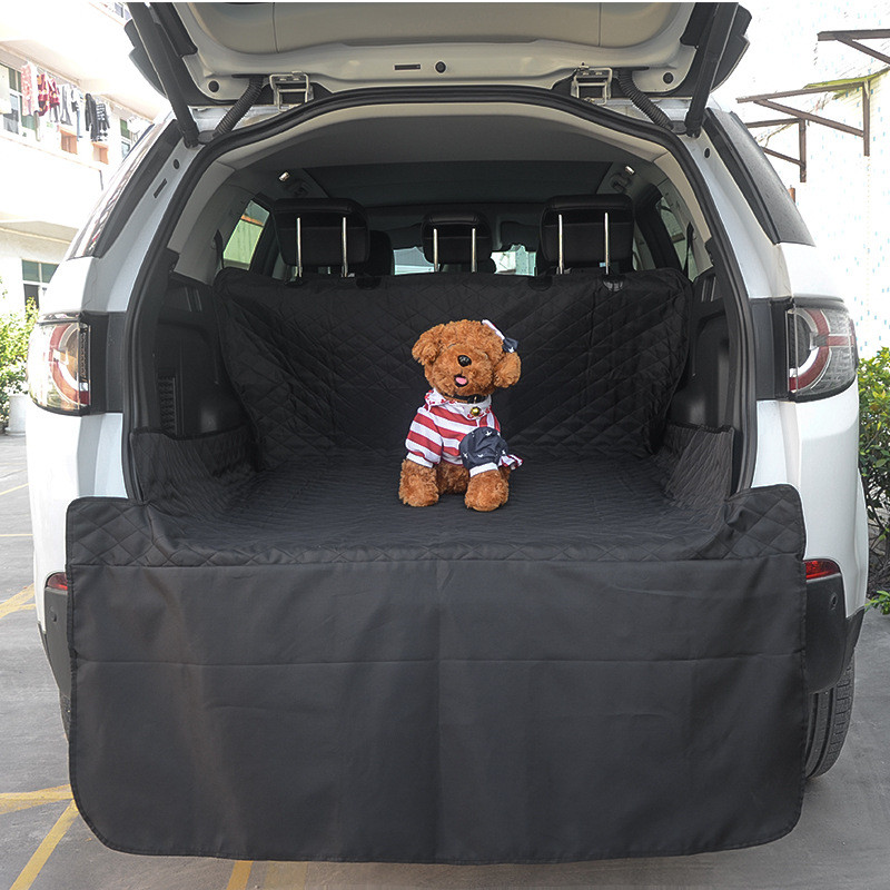 Car Trunk Pet Mat Trunk Mat Pet Seat Cover Waterproof Oxford Cloth Dog Cat Rear Seat Cover Car Protection Pad Auto Accessories