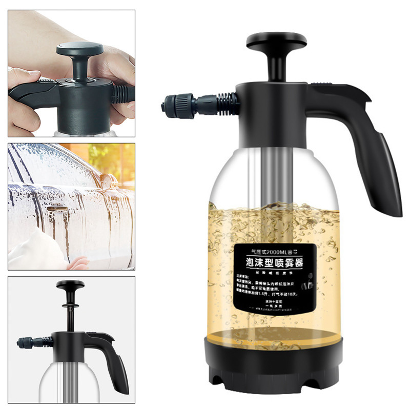 Handheld Foam Sprayer Car Washing Cleaning Tool Foam Maker Nozzle Garden Water Bottle Auto Spary Watering Can Car Cleaning Tool