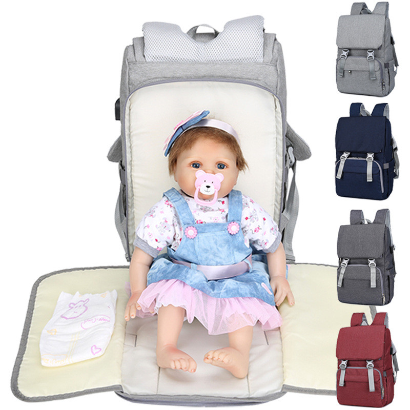 Maternity Diaper Bag Multi-function Mommy Bag Baby Stroller Bag Nappy Backpack for Mom Outdoor Large Capacity Baby Nappy Bags