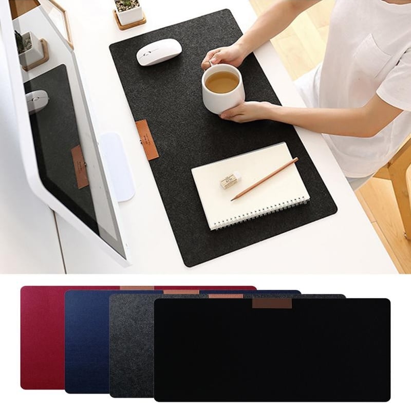 70*33cm Office Computer Desk Mat Table Keyboard Big Mouse Pad Wool Felt Laptop Cushion Desk Non-slip Mat Gamer Mousepad Mat