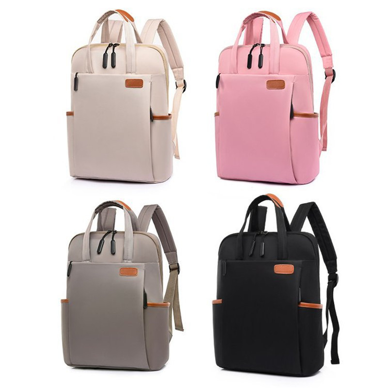 Fashion Women Business Laptop Backpack For School Teenagers Girls Waterproof Anti Theft Casual Travel Bag Student Backpacks