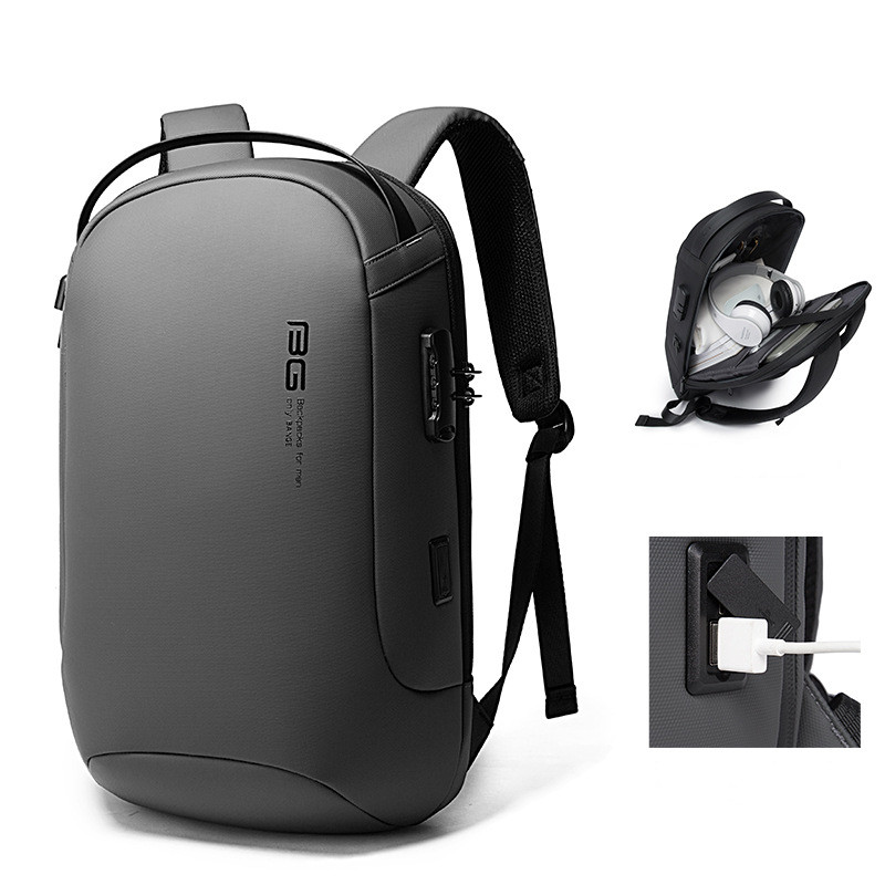 Fashion Anti Theft Men Backpack Waterproof USB Charging Backpacks 15.6 Inch Laptop Bag Business Travel Bags Rucksack