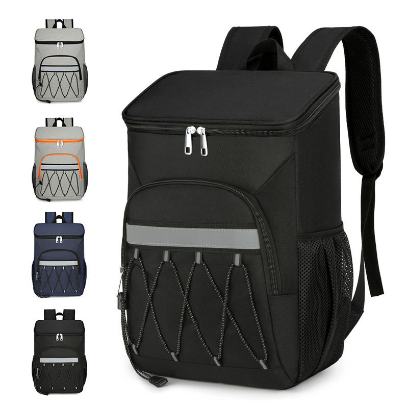 Outdoor Thermal Backpack Camping Picnic Backpacks Cooler Bag Large Insulation Lunch Bag Waterproof Travel Refrigerator Bags