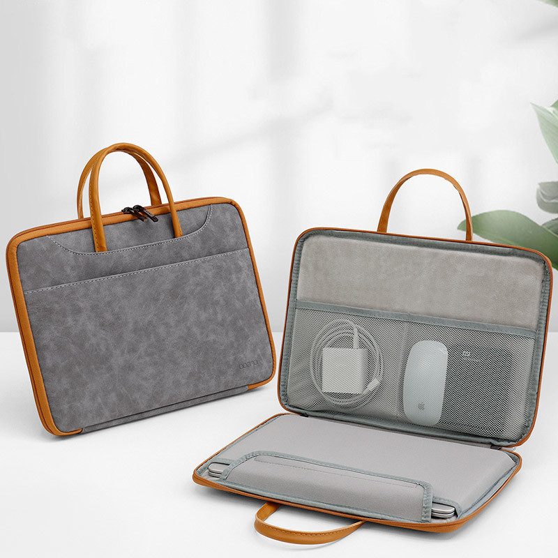 Laptop Bag 13.3 14 15 15.6 Inch Business Handbag Computer Sleeve Cover For Xiaomi Huawei Hp Lenovo MacBook Air Pro Notebook Case