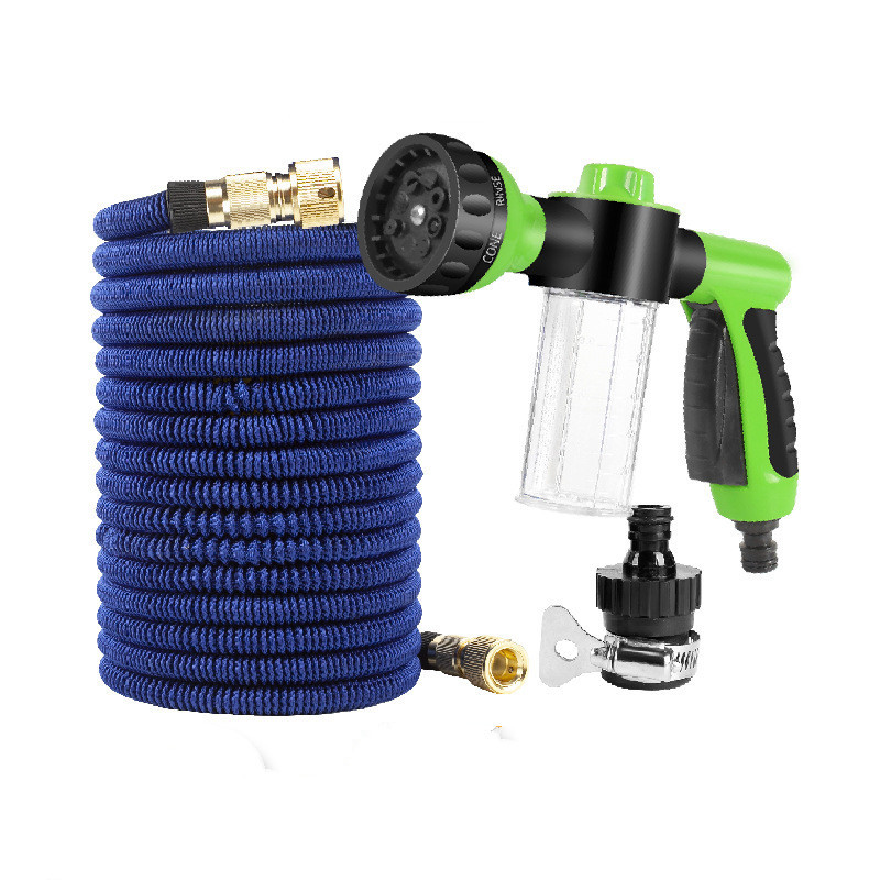 Garden Hose Pipe Water Hose Car Garden Washing Hose Sprayer Expandable High Pressure 8 Modes Adjustable Watering Washing Tool