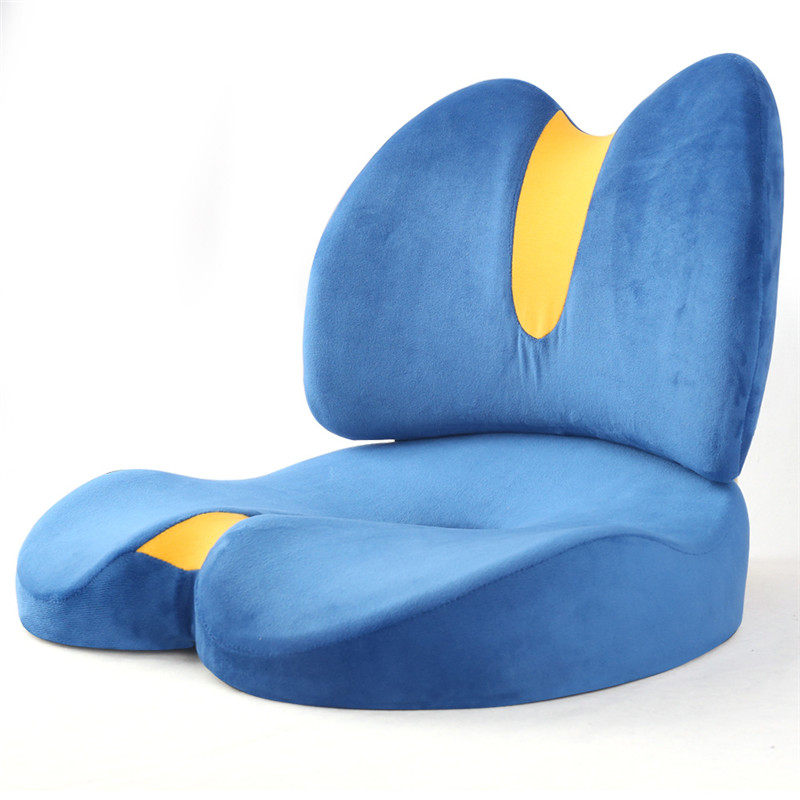 Office Chair Backrest Orthopedic Pillow Car Waist Cushion Household Support Waist Cushion Memory Cotton Pillow Core Waist Pillow