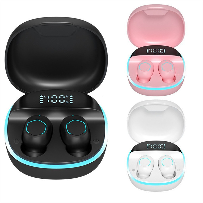 M13 Fone Bluetooth Earphones LED Display Stereo Noise Reduction Earbuds with Mic Wireless Headphone Wireless Bluetooth Headset