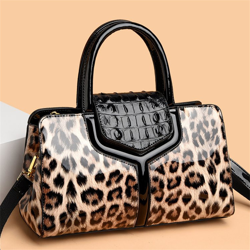 Crocodile Pattern Leather Women's Handbag Luxury Fashion Ladies Tote Bag New Designer Large Capacity Shoulder Messenger Bags