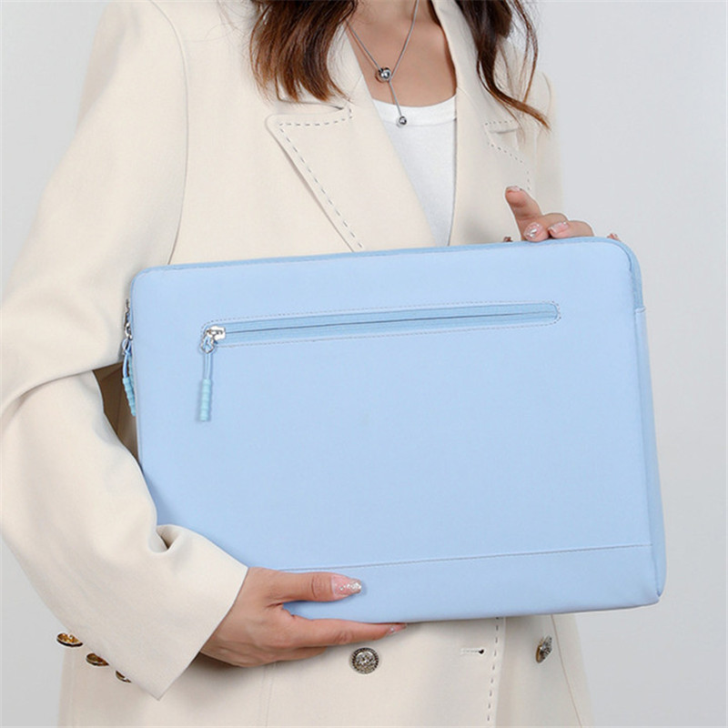 Laptop Sleeve Bag 13 13.3 14 15.6 For DELL Xiaomi Huawei Notebook Pouch Carrying Case Macbook Air 13 Computer Shockproof Handbag